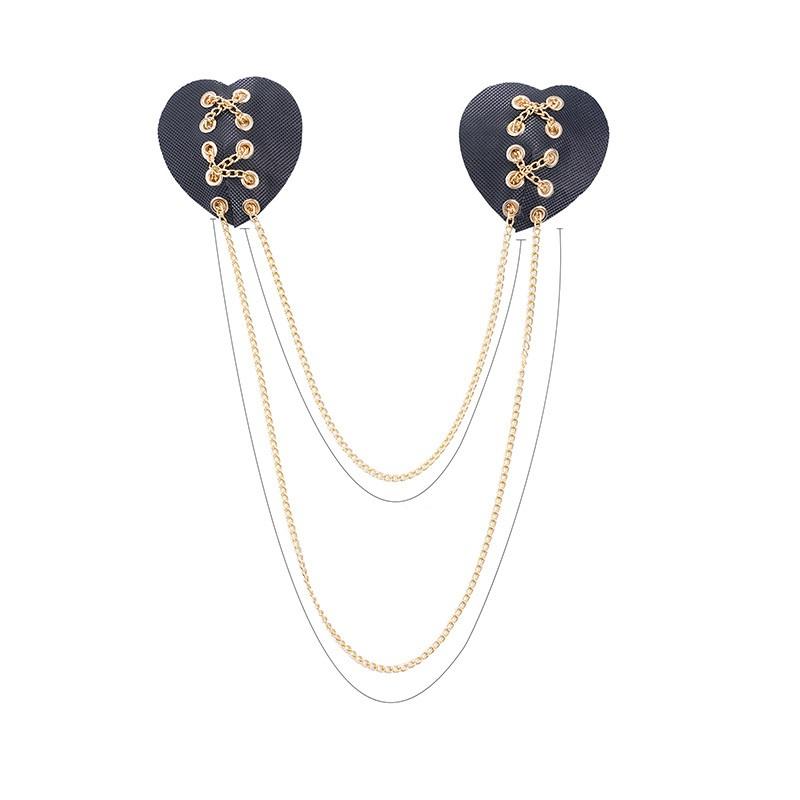 Nipple Cover Pasties - Reusable Chain Nipple Cover Sexy Bondage