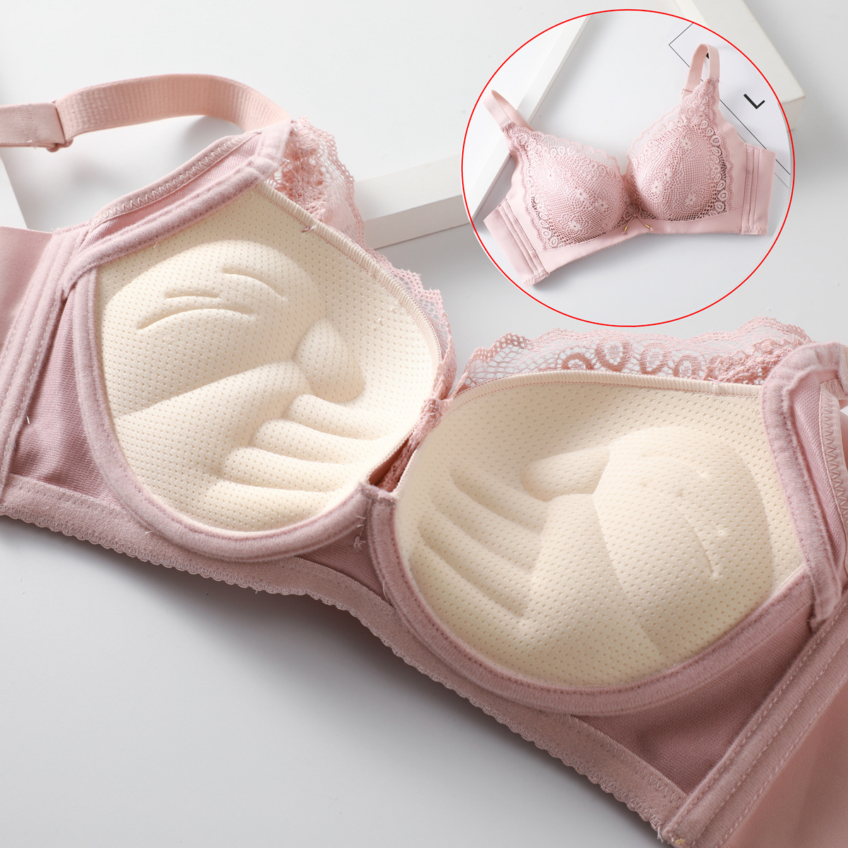 Push Up Bra for Women Sexy Flo - Bralette Wireless Soft recension och pris