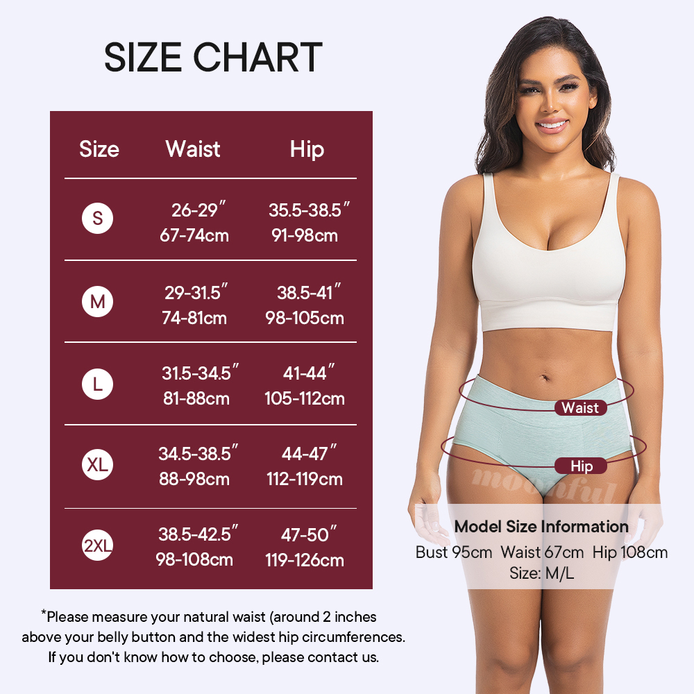 Menstrual Panties Woman Super  - Period Panty Absorbent recension och pris