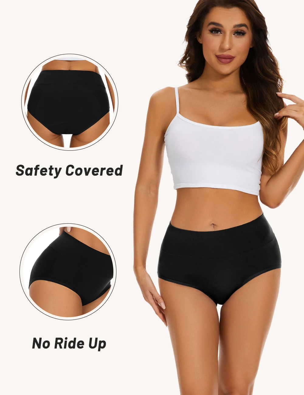 3PCS/lot Menstrual Panties For - Period Panty Absorbent recension och pris