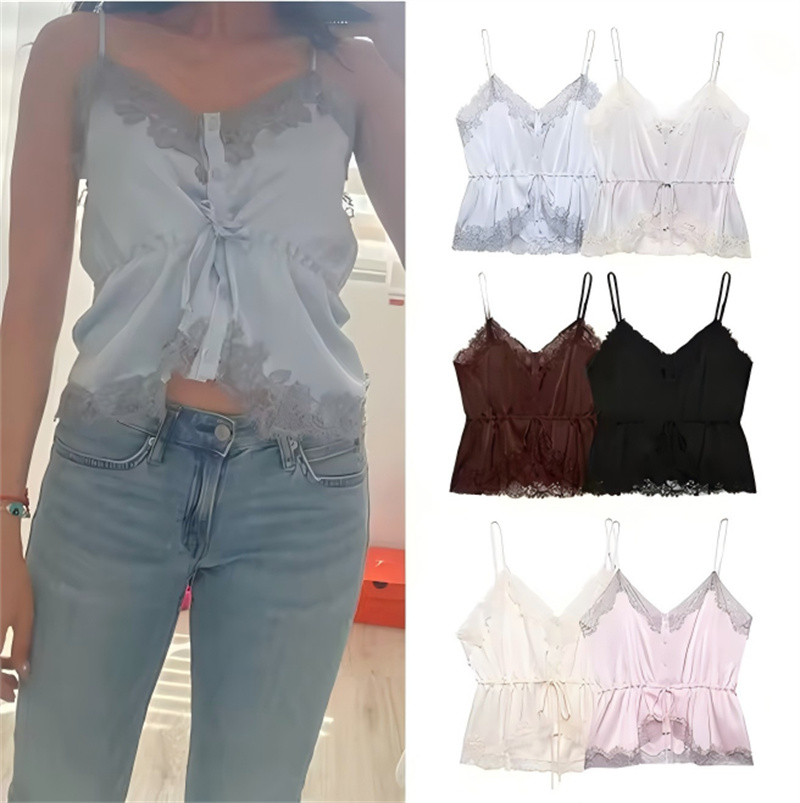 Guobioziy Women's Top 2026 New - Cami Top Lace recension och pris