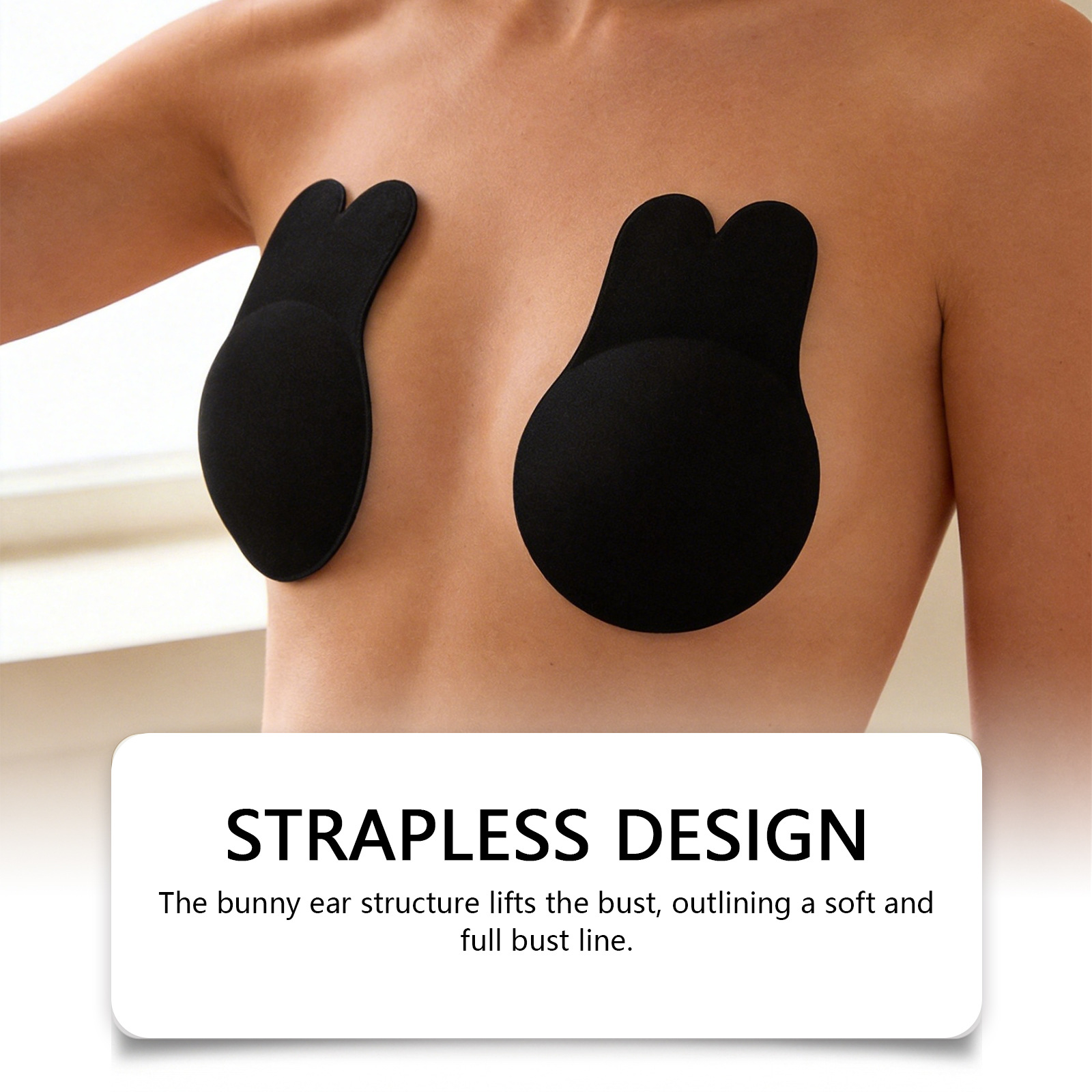 Rabbit Ear Invisible Nipple Co - Nipple Cover Pasties recension och pris