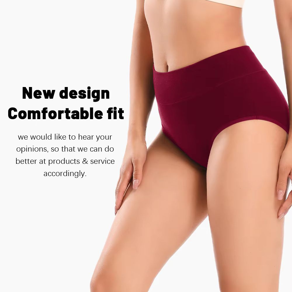 3pcs High Waisted Maximum Abso - Period Panty Absorbent recension och pris