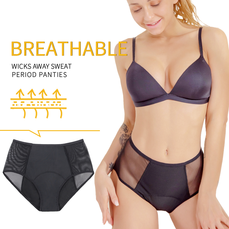 Drop shipping Women's High-wai - Period Panty Absorbent recension och pris