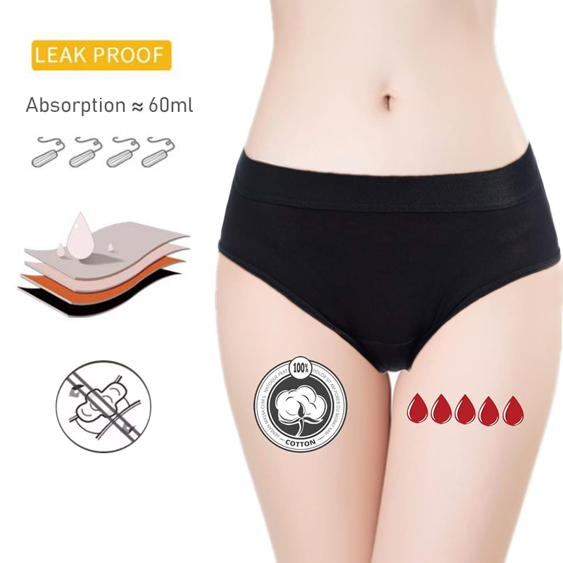 4-Layer Absorbent Leakproof Me - Period Panty Absorbent recension och pris